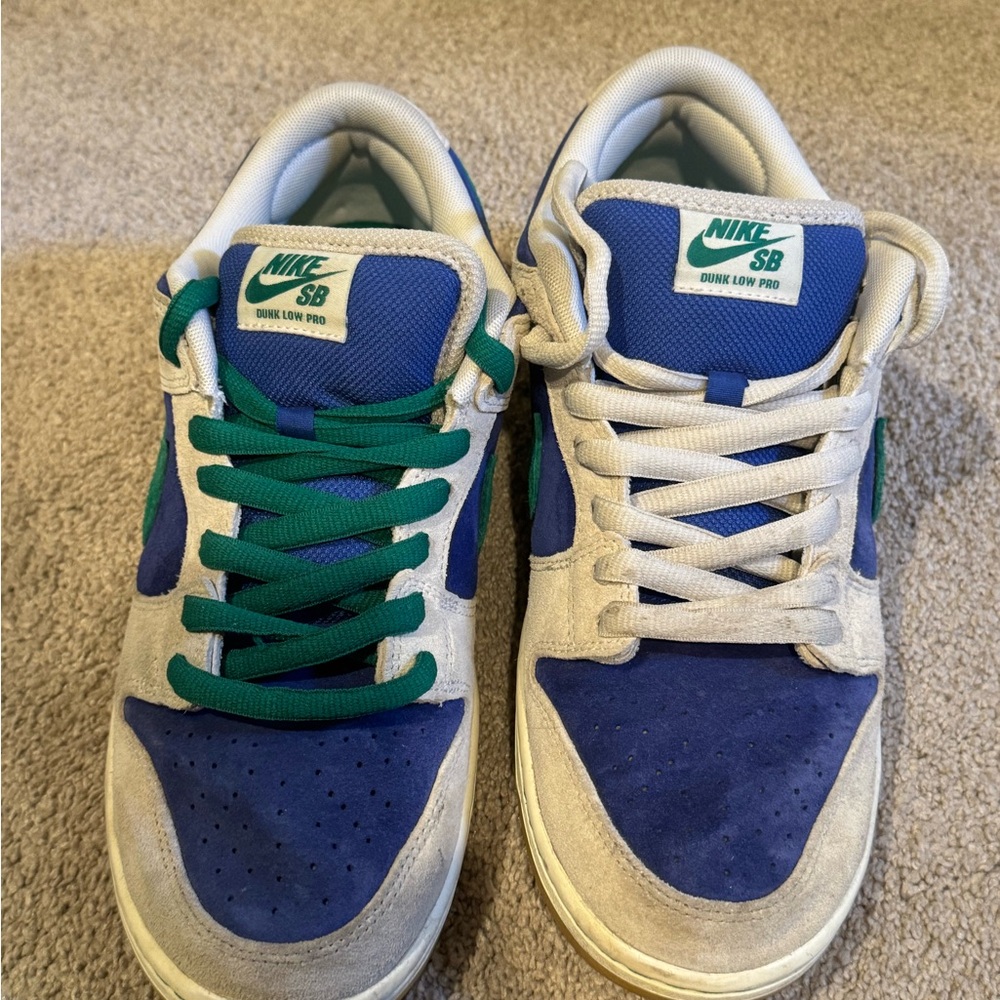 Nike SB Dunk Low Pro Hyper Royal Malachite size 10.5